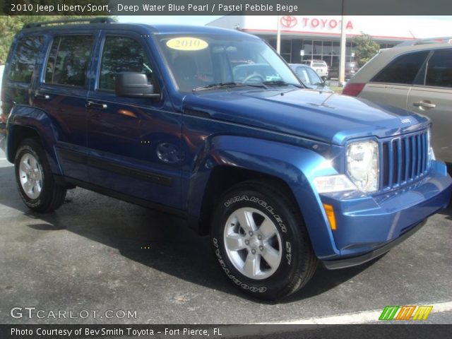 2010 Jeep Liberty Sport in Deep Water Blue Pearl