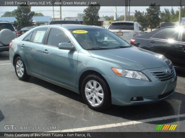 2008 Toyota Camry XLE V6 in Aloe Green Metallic