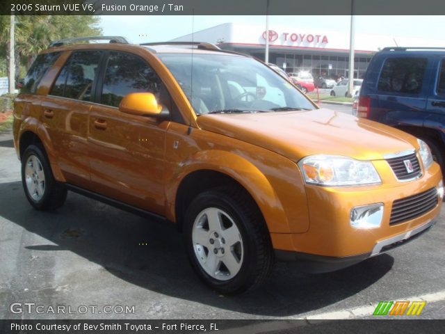 2006 Saturn VUE V6 in Fusion Orange