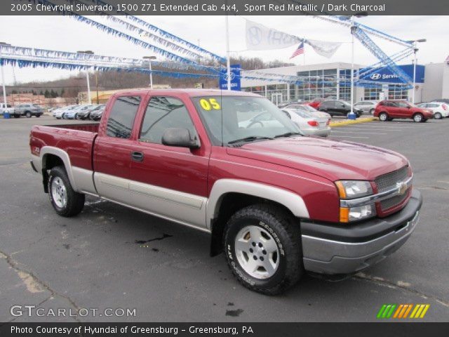 2005 Chevrolet Silverado 1500 Z71 Extended Cab 4x4 in Sport Red Metallic