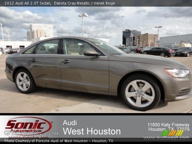 2012 Audi A6 2.0T Sedan in Dakota Gray Metallic
