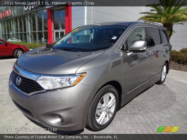 2012 Nissan Quest 3.5 SL in Platinum Graphite