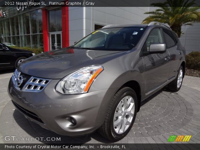 2012 Nissan Rogue SL in Platinum Graphite