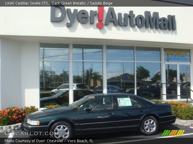 1996 Cadillac Seville STS in Dark Green Metallic