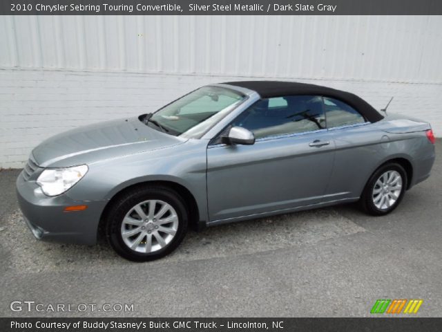 2010 Chrysler Sebring Touring Convertible in Silver Steel Metallic