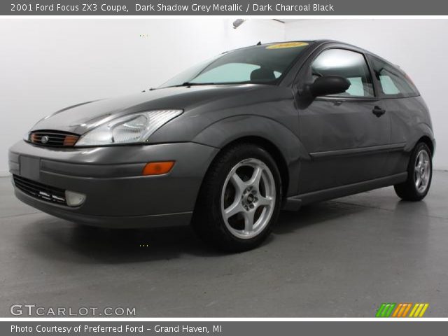2001 Ford Focus ZX3 Coupe in Dark Shadow Grey Metallic