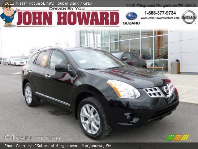 2012 Nissan Rogue SL AWD in Super Black