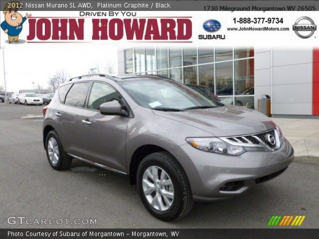 2012 Nissan Murano SL AWD in Platinum Graphite