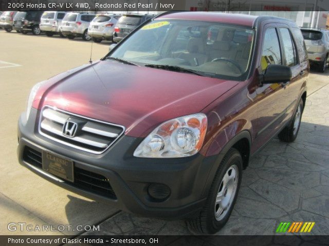 2006 Honda CR-V LX 4WD in Redondo Red Pearl