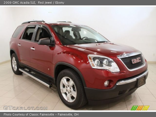 2009 GMC Acadia SLE in Red Jewel