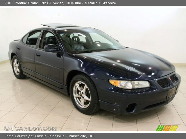 2003 Pontiac Grand Prix GT Sedan in Blue Black Metallic