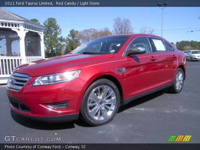 2011 Ford Taurus Limited in Red Candy