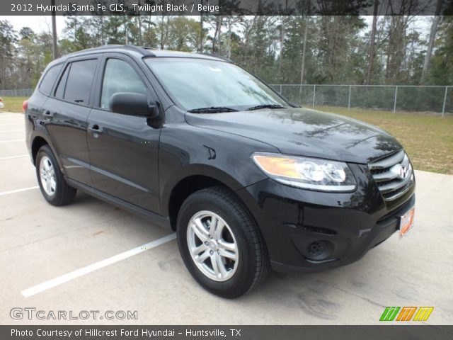 2012 Hyundai Santa Fe GLS in Twilight Black