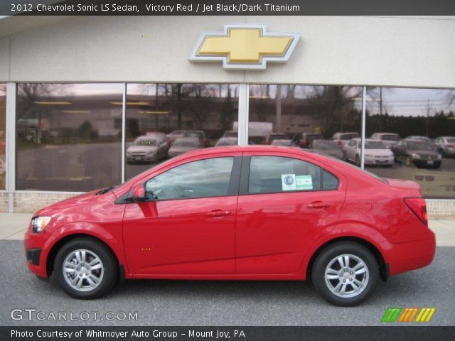 2012 Chevrolet Sonic LS Sedan in Victory Red