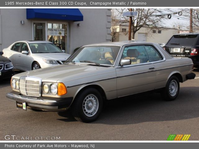 1985 Mercedes-Benz E Class 300 CD Coupe in Champagne Metallic