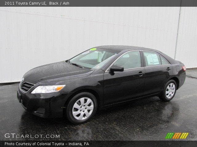 2011 Toyota Camry LE in Black