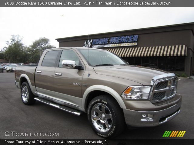 2009 Dodge Ram 1500 Laramie Crew Cab in Austin Tan Pearl