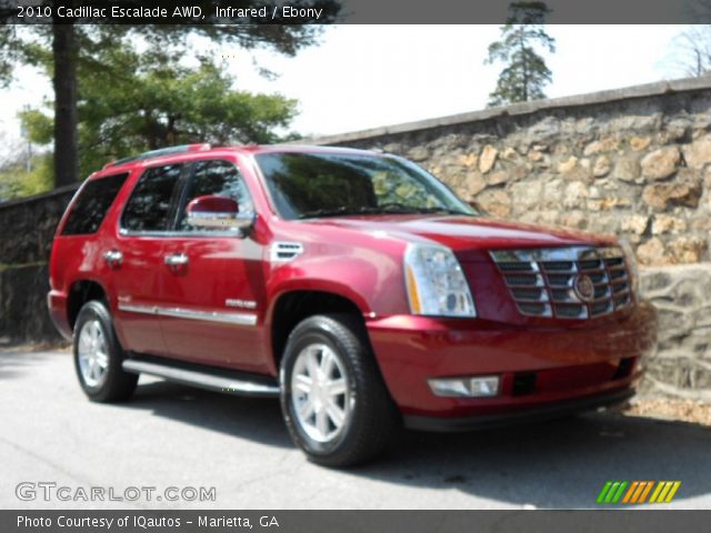 2010 Cadillac Escalade AWD in Infrared