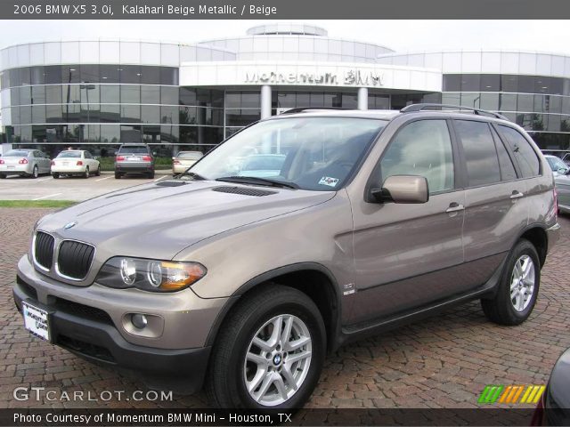 2006 BMW X5 3.0i in Kalahari Beige Metallic
