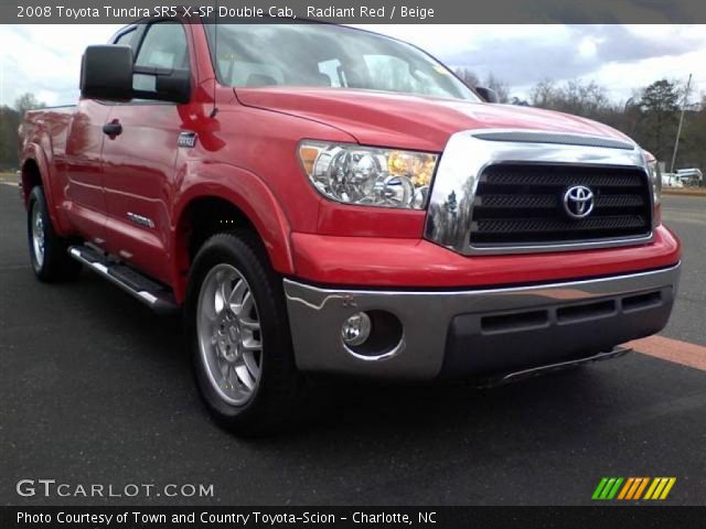 2008 Toyota Tundra SR5 X-SP Double Cab in Radiant Red
