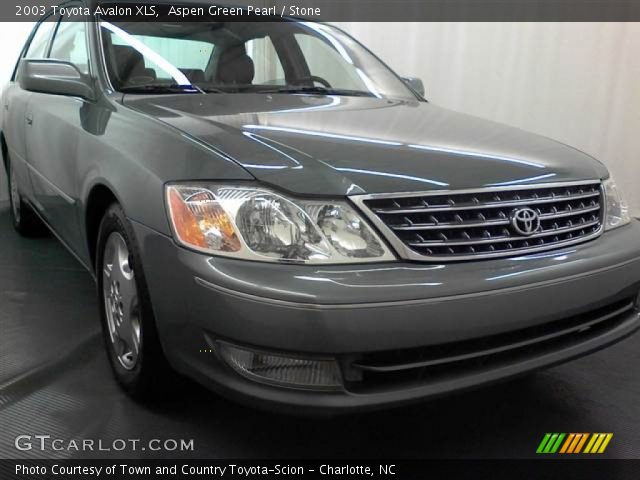 2003 Toyota Avalon XLS in Aspen Green Pearl