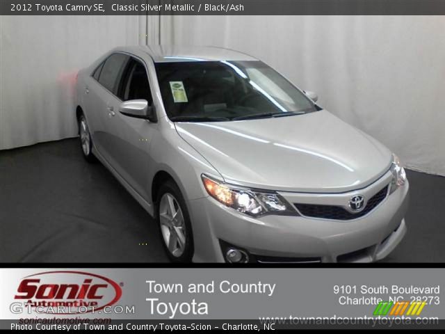 2012 Toyota Camry SE in Classic Silver Metallic
