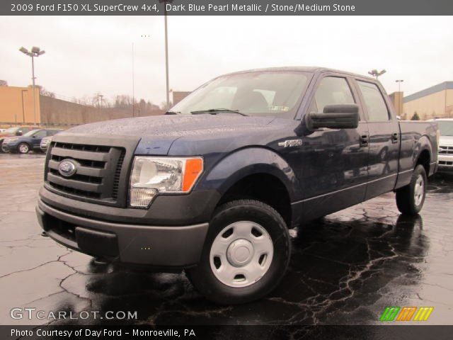 2009 Ford F150 XL SuperCrew 4x4 in Dark Blue Pearl Metallic