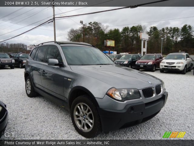2004 BMW X3 2.5i in Silver Grey Metallic