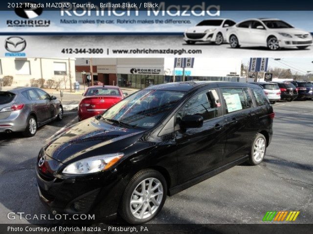 2012 Mazda MAZDA5 Touring in Brilliant Black