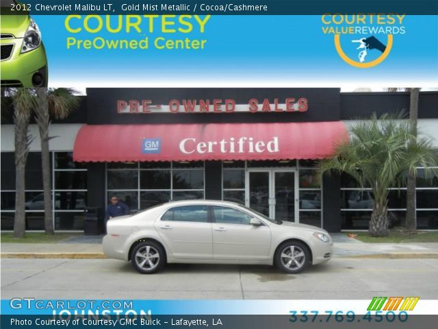 2012 Chevrolet Malibu LT in Gold Mist Metallic