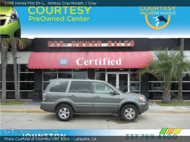 2008 Honda Pilot EX-L in Nimbus Gray Metallic
