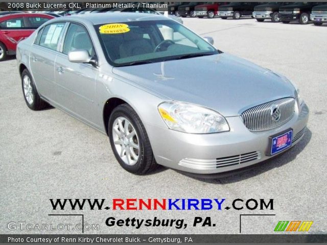 2008 Buick Lucerne CXL in Platinum Metallic