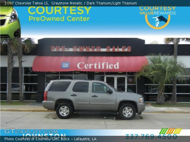 2007 Chevrolet Tahoe LS in Graystone Metallic