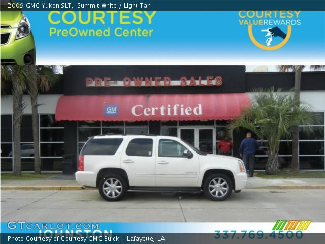2009 GMC Yukon SLT in Summit White