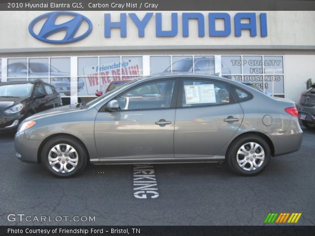 2010 Hyundai Elantra GLS in Carbon Gray Mist