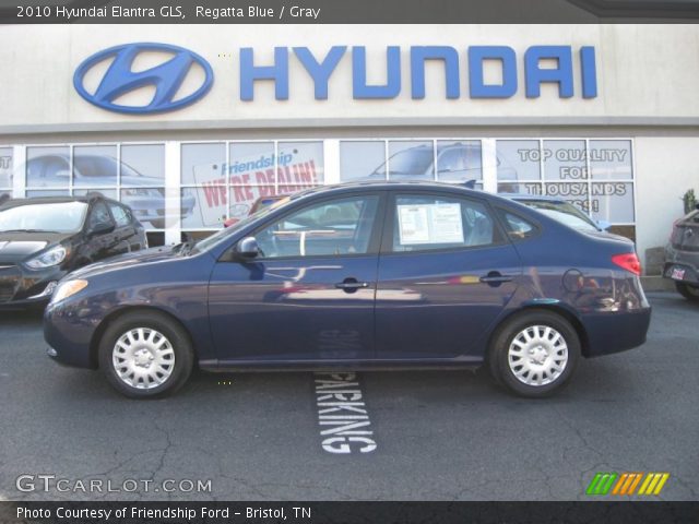 2010 Hyundai Elantra GLS in Regatta Blue