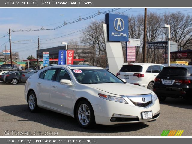 2009 Acura TL 3.5 in White Diamond Pearl