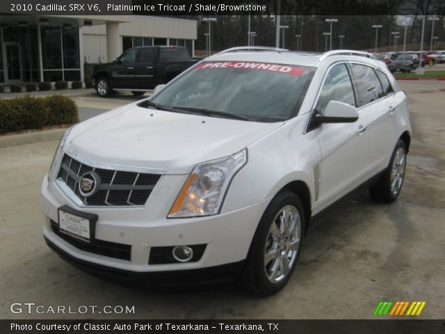 2010 Cadillac SRX V6 in Platinum Ice Tricoat