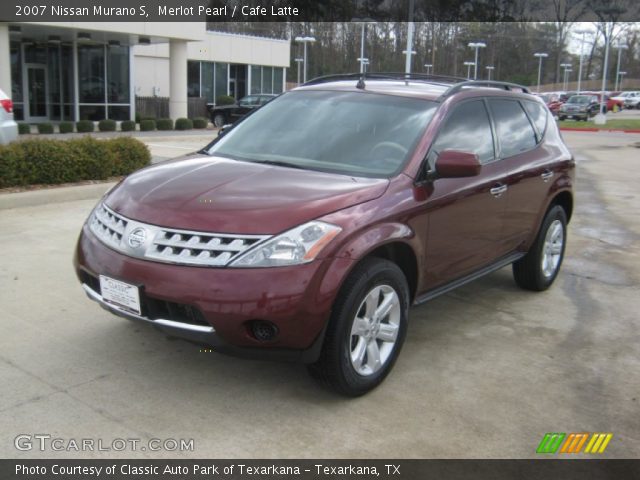 2007 Nissan Murano S in Merlot Pearl