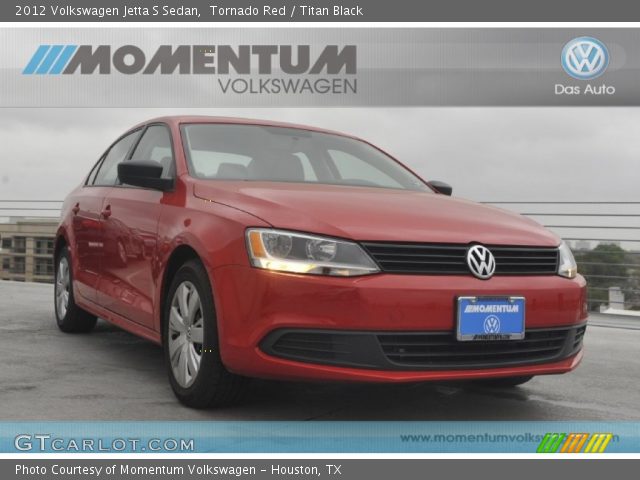 2012 Volkswagen Jetta S Sedan in Tornado Red