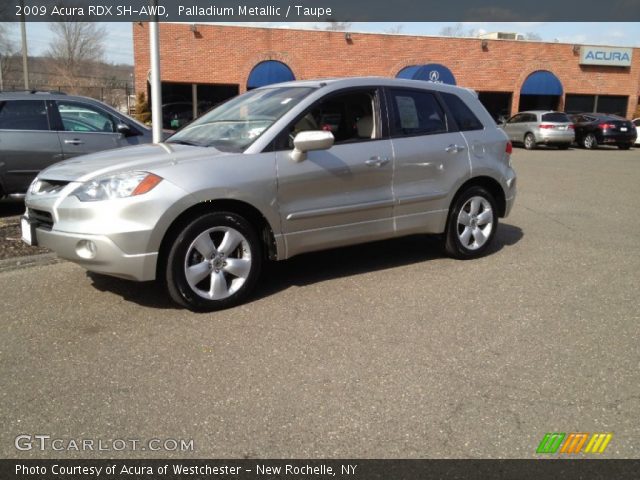 2009 Acura RDX SH-AWD in Palladium Metallic
