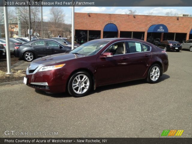 2010 Acura TL 3.5 in Basque Red Pearl