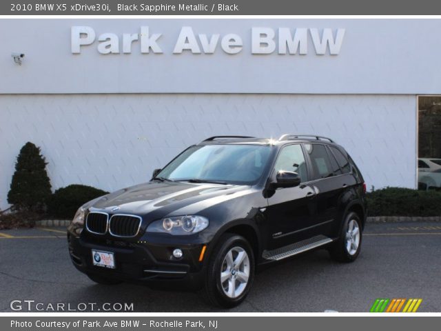 2010 BMW X5 xDrive30i in Black Sapphire Metallic
