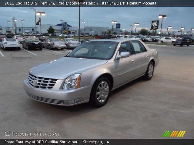 2011 Cadillac DTS Premium in Radiant Silver Metallic