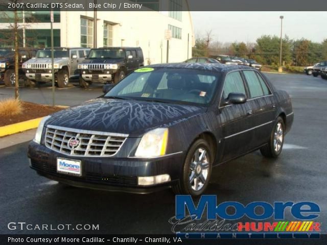 2007 Cadillac DTS Sedan in Blue Chip
