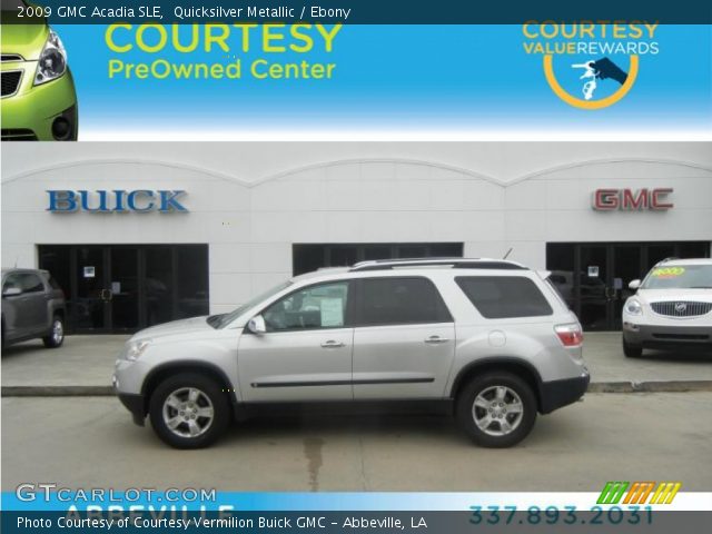 2009 GMC Acadia SLE in Quicksilver Metallic