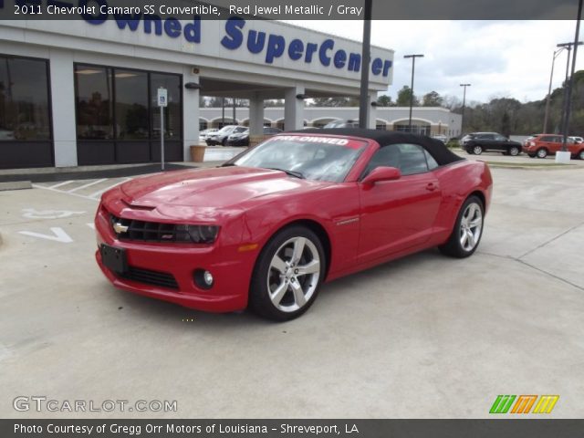 2011 Chevrolet Camaro SS Convertible in Red Jewel Metallic