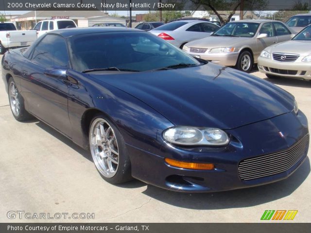 2000 Chevrolet Camaro Coupe in Navy Blue Metallic