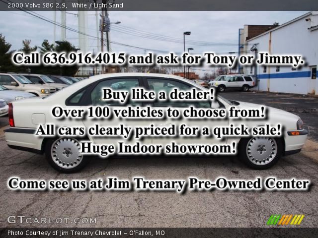 2000 Volvo S80 2.9 in White