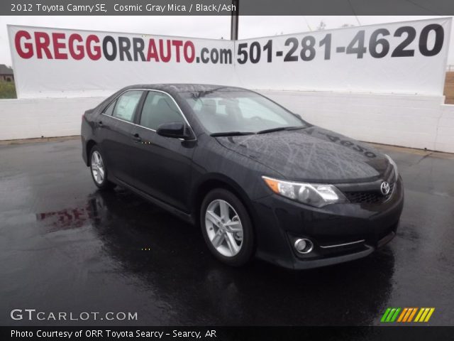 2012 Toyota Camry SE in Cosmic Gray Mica